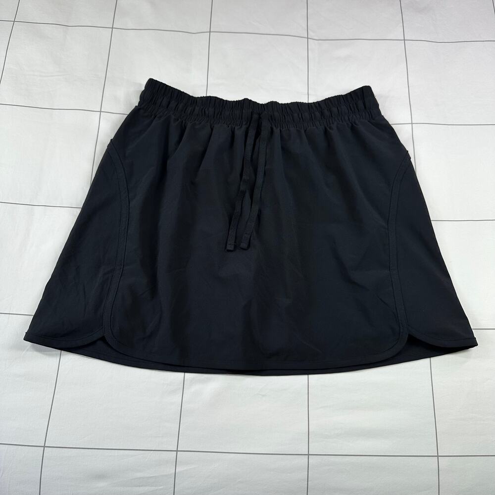 Beyond Yoga Skirt Womens Medium Black In Stride Athletic Tennis Golf Pickeball